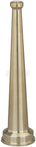 Brass Straight Stream Nozzle 10", 1-1/2” NPSH