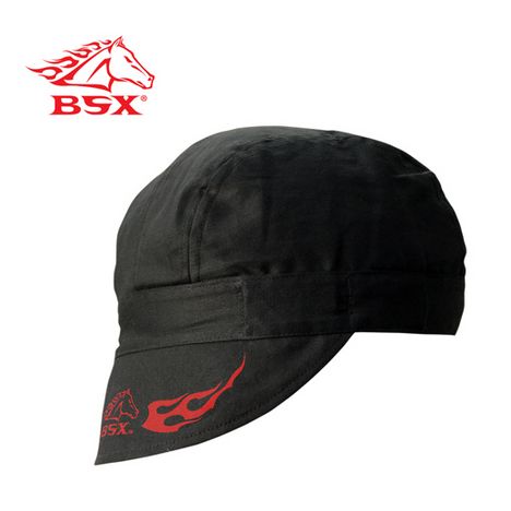 BSX Welding Cap with Elastic black stallion, bsx, revco