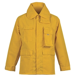 CrewBoss Brush Coat - Nomex 6 oz CrewBoss brush coat, NOMEX, brush coat, firefighter brush coat, fire fighter brush coat, firefighter protective coat