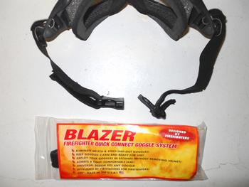 Hot Shield Quick Connect Goggle Strap hot shield, face mask, face fire protection