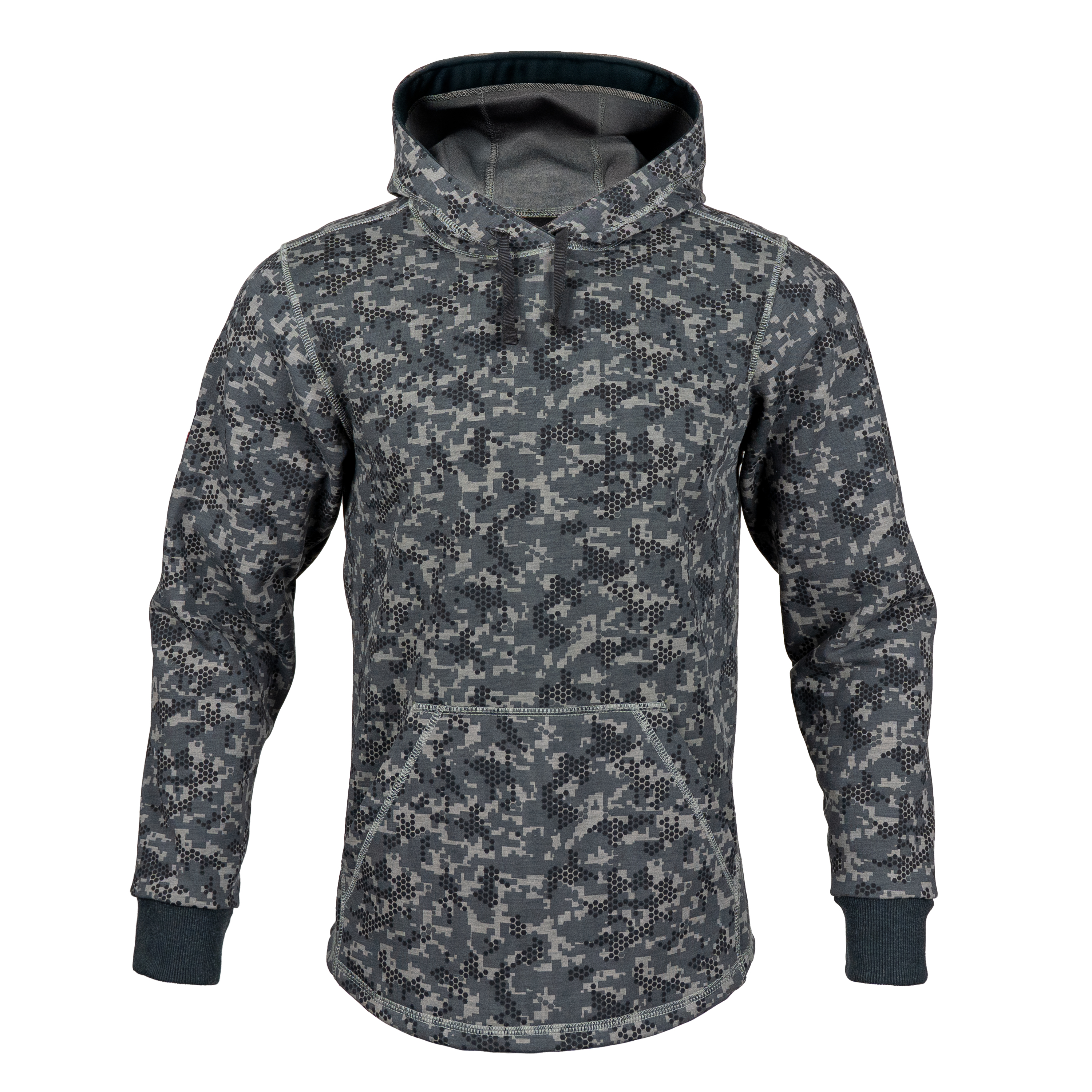 DragonWear Black Camo Elements Cyclone Pull-Over Hoodie - True North
