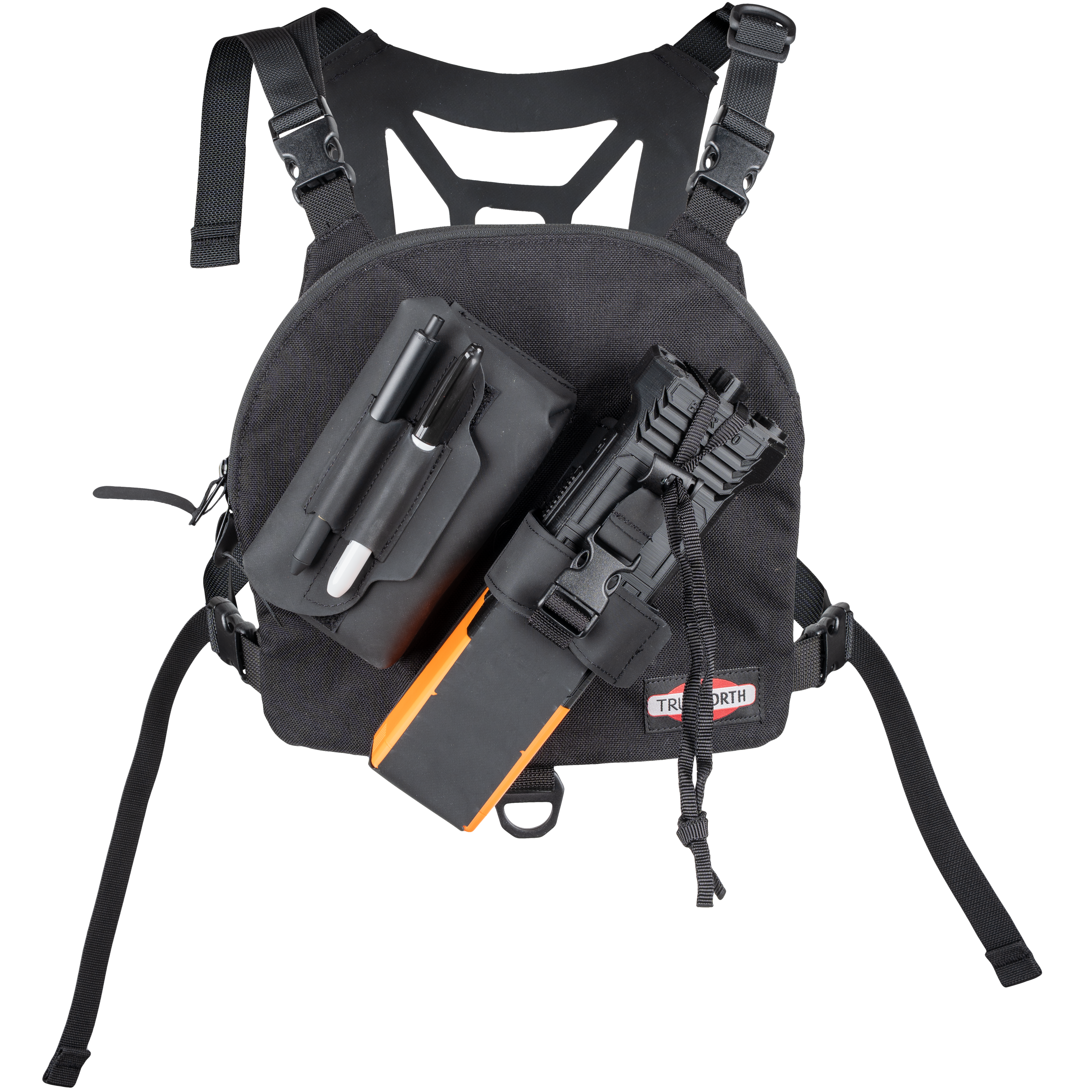 True North Single Universal Radio Chest Harness - Firefighter Gear