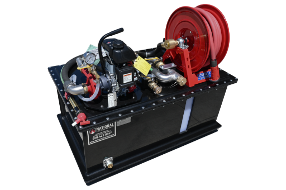 National Fire Fighter 75-gallon UTV Skid Unit