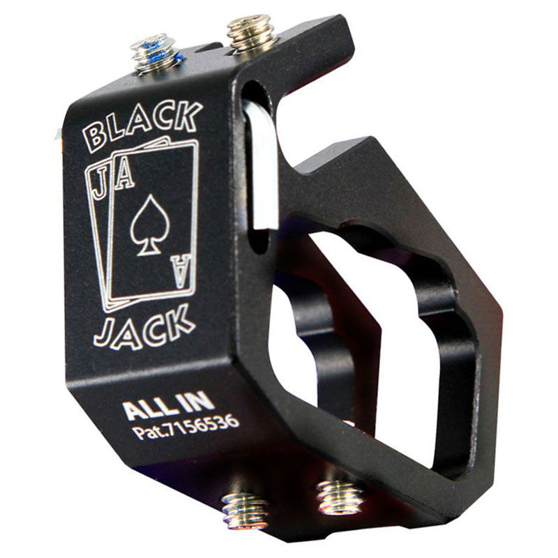 Black Jack Ace Holder-Fits round lights with inside diameter of 1 1/8" 