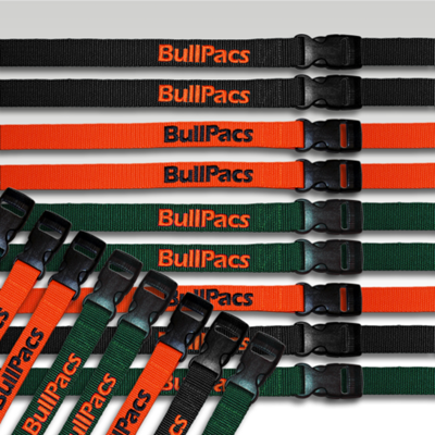 Bull Pacs Equipment Straps (set of 2)