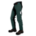 Clogger Wildfire Chainsaw Chaps USFS Approved NFPA 1977 - Green Left Side View