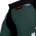 Clogger Wildfire Chainsaw Chaps USFS Approved NFPA 1977 - Green Left Side Close-Up View
