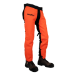 Clogger Wildfire Chainsaw Chaps USFS Approved NFPA 1977 - Orange Right Side View