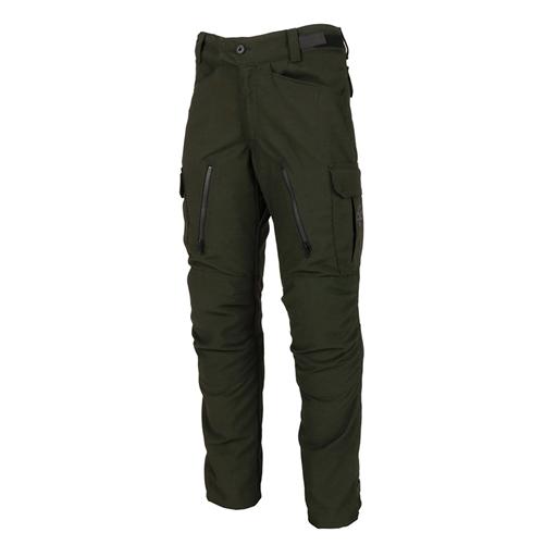 Coaxsher LL Women's Wildland Vent Brush Pants – 6.0 oz. DefenseCore fabric, green protective pants, front view