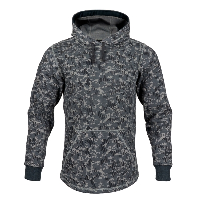 DragonWear Black Camo Elements Cyclone Pull-Over Hoodie - True North