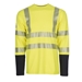 DragonWear Pro Dry FR Dual Hazard Hi-Viz Shirt Yellow - True North - TNG DFH04