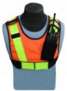 Hi-Viz Radio Safety Vest - SSI HRV400