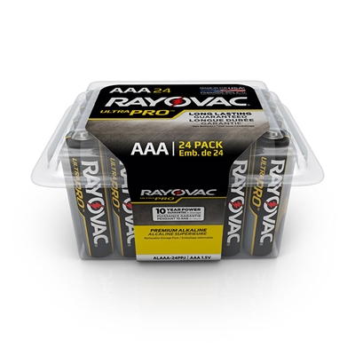 Rayovac Ultra Pro AAA Batteries - 24 pack
