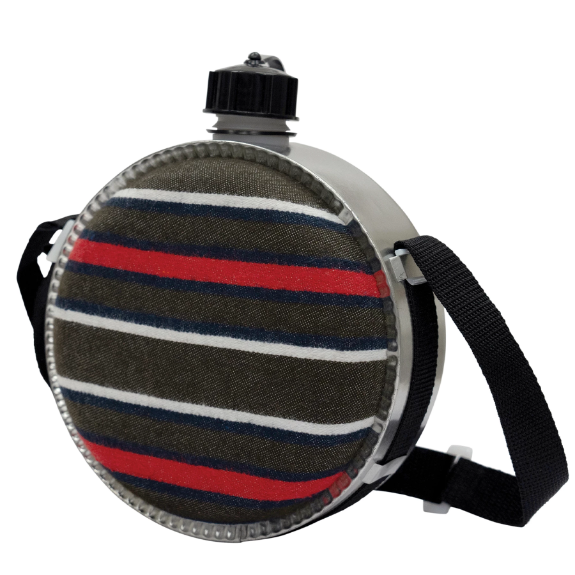Rothco 2 Quart Striped Desert Canteen