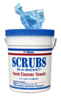 Scrubs Hand Cleaner Towels IN-A-BUCKET