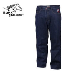 TruGuard 300 FR Denim Jeans 34" Inseam nfpa2112, nfpa70e, black stallion, bsx, revco