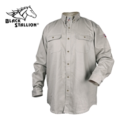 TruGuard 300 FR Work Shirt nfpa2112, nfpa70e, black stallion, bsx, revco