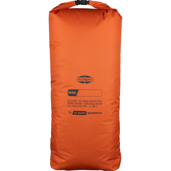 True North Gear Decon Bag 75L - Front View