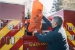 True North Gear Decon Bag 75L - Wildland firefighter putting bag into truck