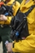 True North Gear Single Universal Radio Harness on Wildland Firefighter - Side View