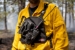 True North Gear Single Universal Radio Harness on Wildland Firefighter - Close-up View