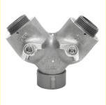 Plain Wye Connection 1" NPSH